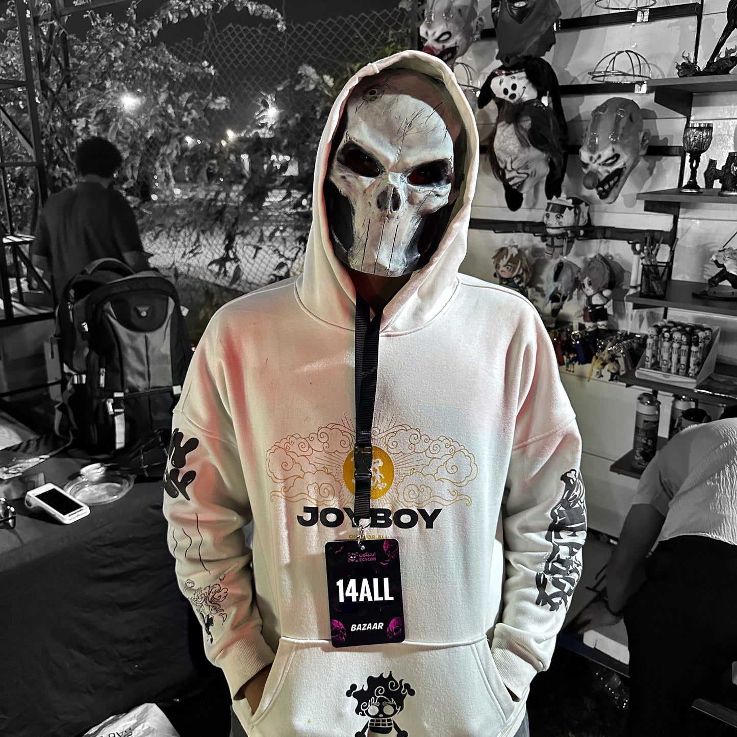 Punisher mask from ronin punk available in One For All anime store