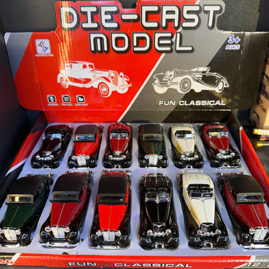 Cars metal model 1:36 classic figures