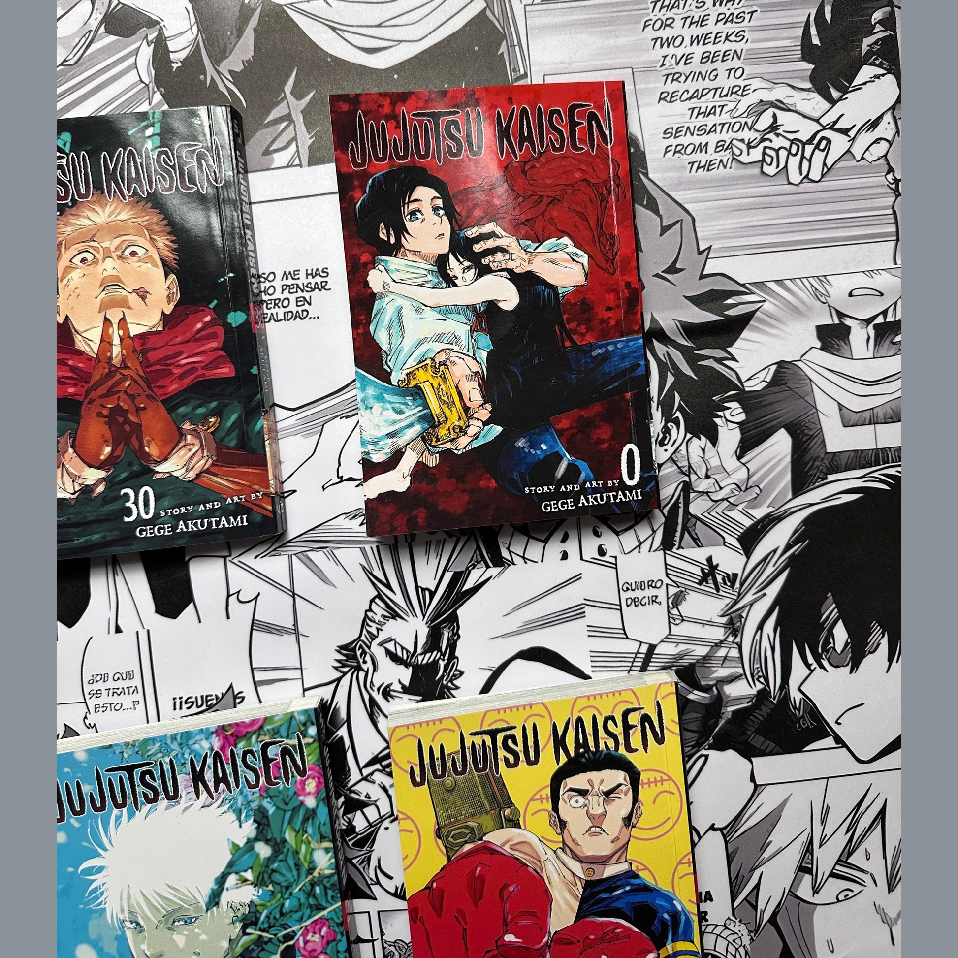 Jujutsukaisen Manga books
