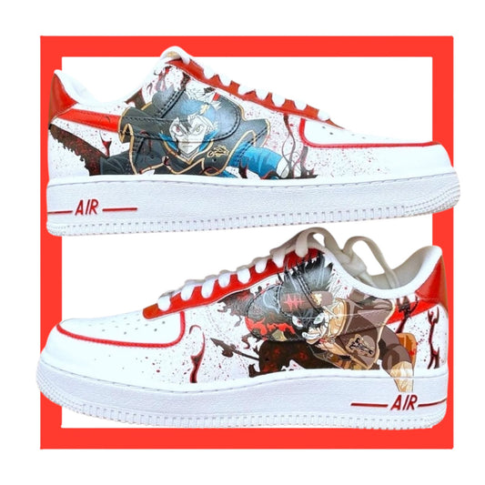 Asta black clover mirror air force anime shoes