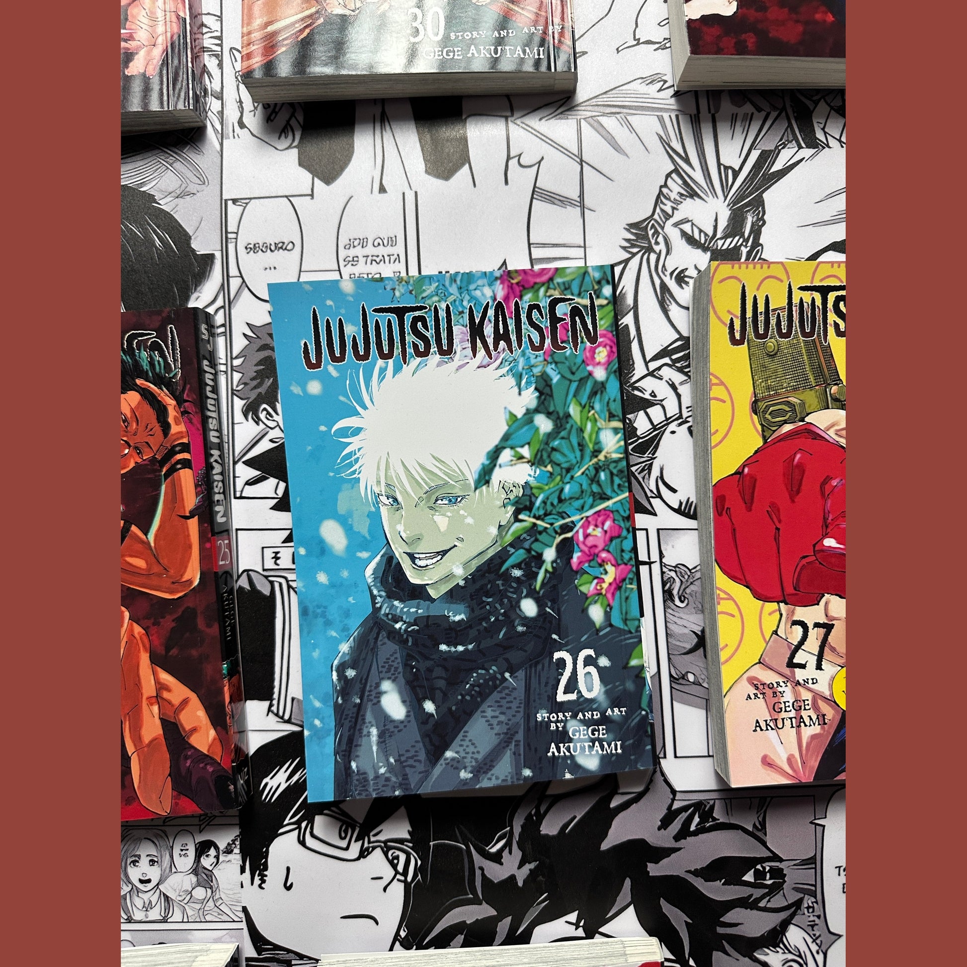 Jujutsukaisen Manga books