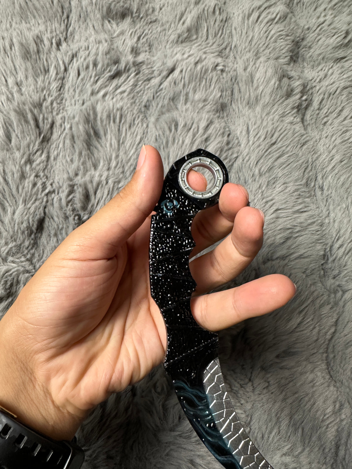 Karambit Fidget Spinner Toy – Safe Practice Finger Spinner
