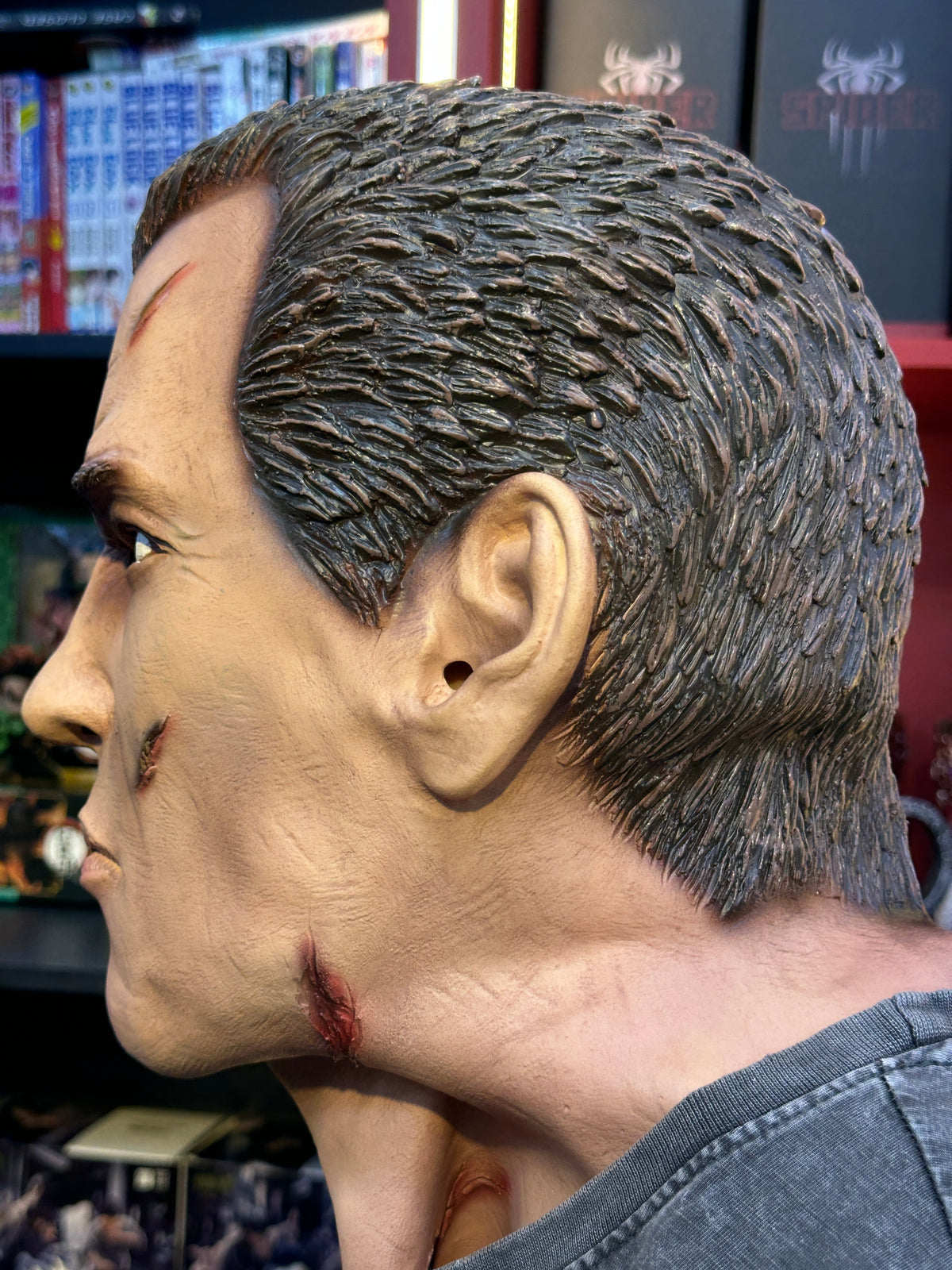 Terminator Battle-Damaged Cyborg Halloween Mask