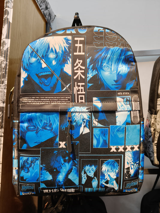 Gojo-jujutsu kaisen back bag from One for all