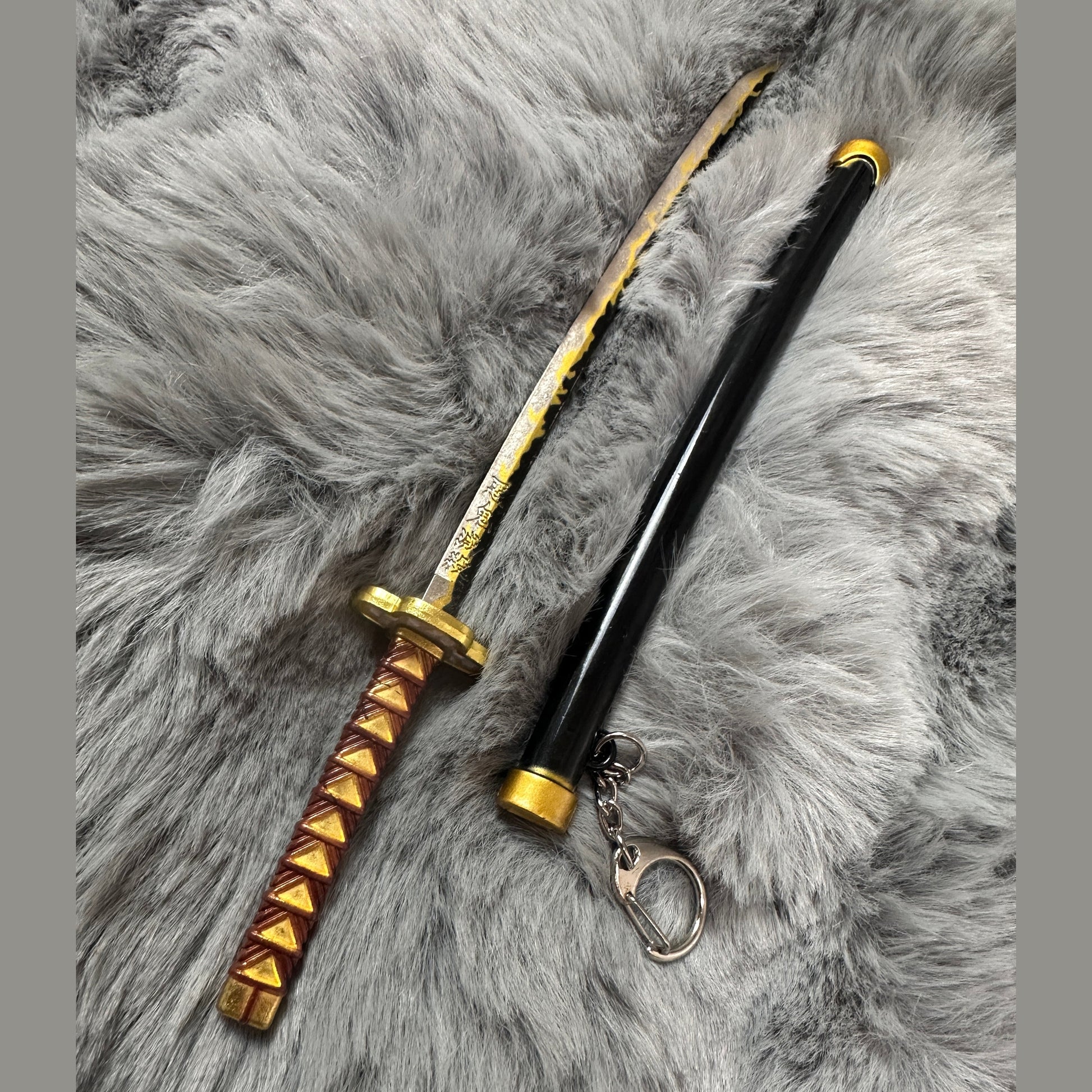 Demon slayer metal swords from one for all anime store 25 cm