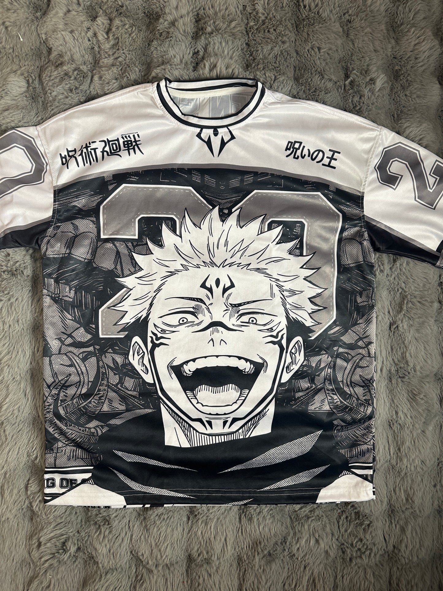 Sukuna basketball jersey |jujutsukaisen t-shirt