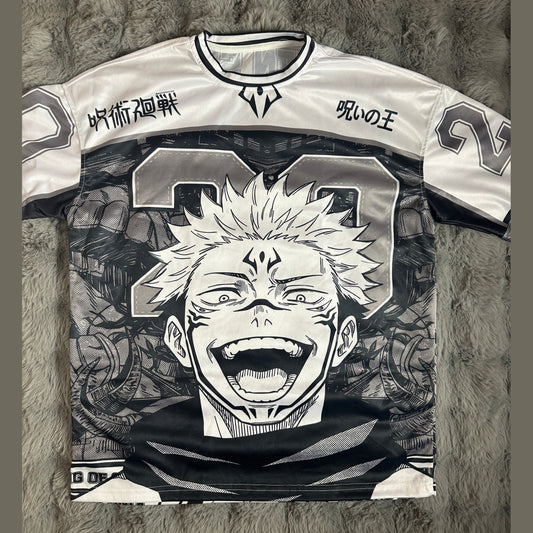 Sukuna basketball jersey |jujutsukaisen t-shirt