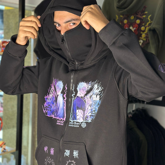 Ninja hoodie for Gojo saturo from One For All anime store