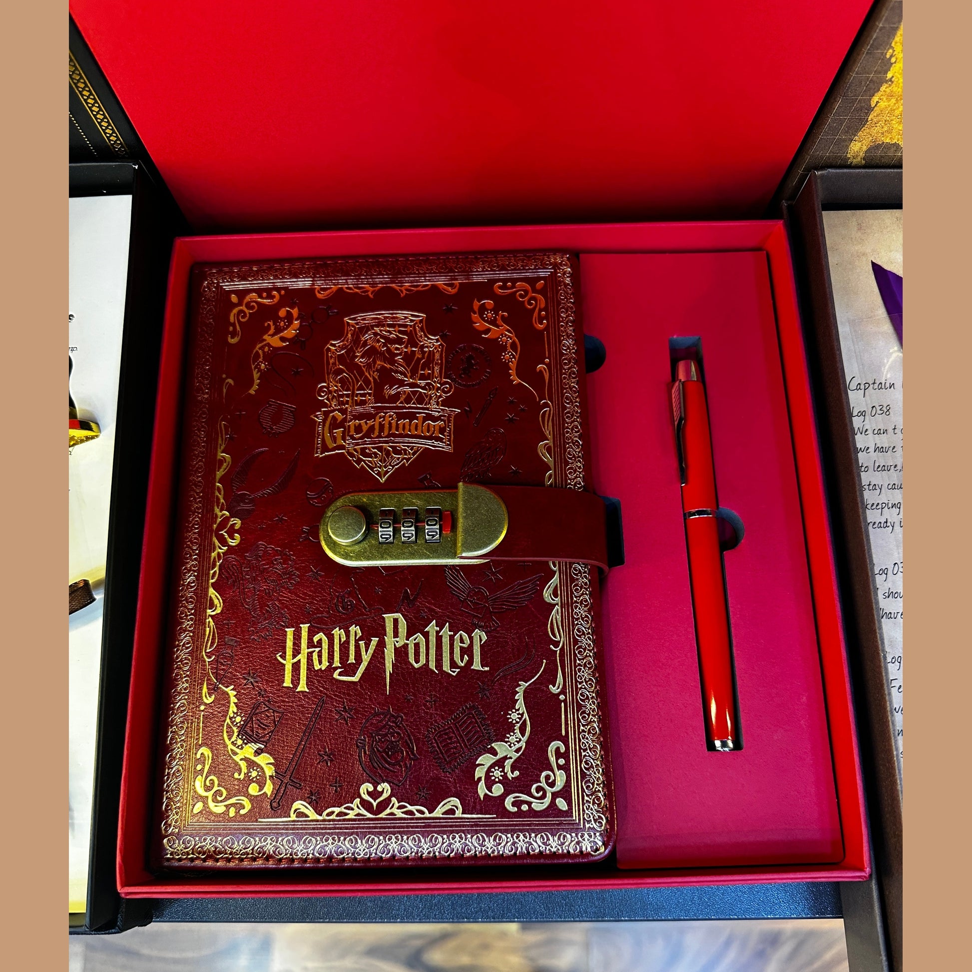Harry Potter password Note with pen