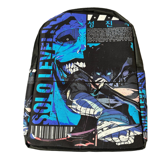 Solo Leveling Sung Jinwoo Anime Backpack