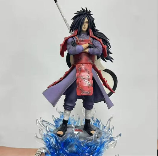 Naruto NARUTO Uchiha Madara Figurine 42cm Action Figures Anime Model PVC Collection Toys Desktop Decoration Gifts