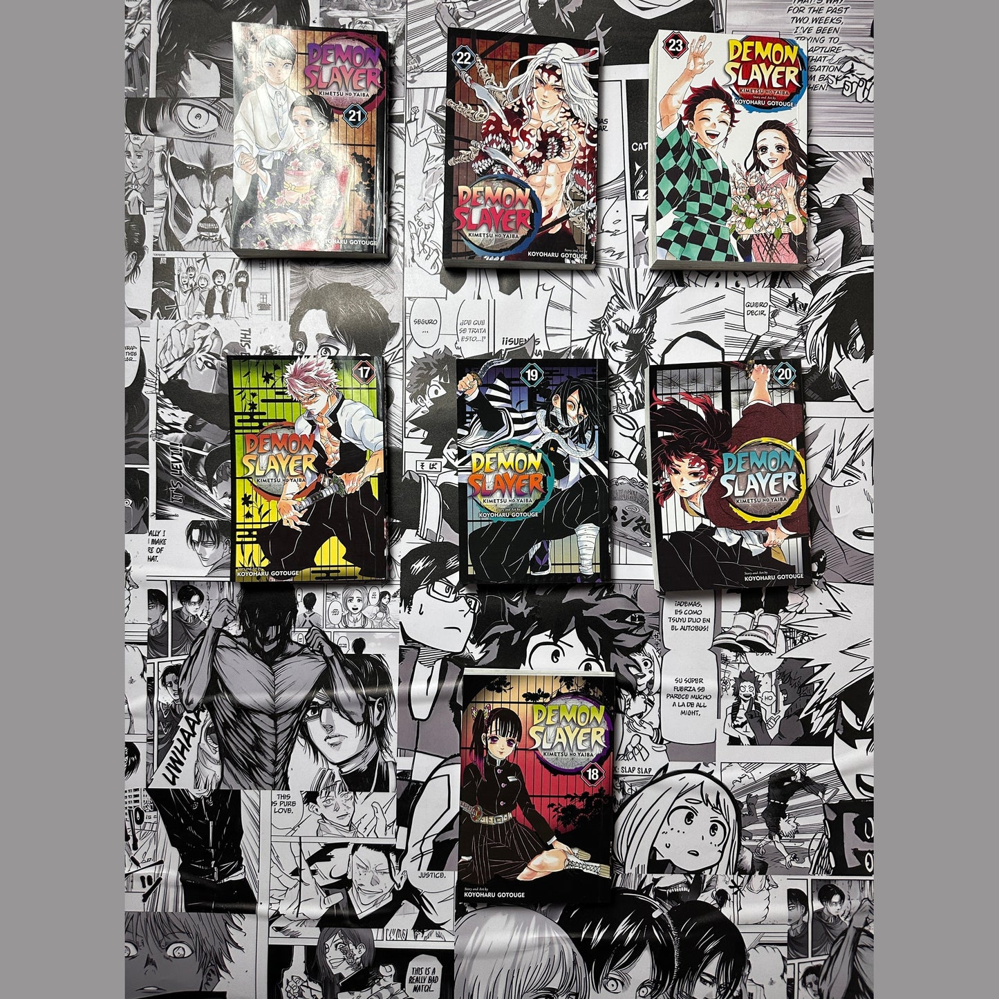 Demon slayer Manga books