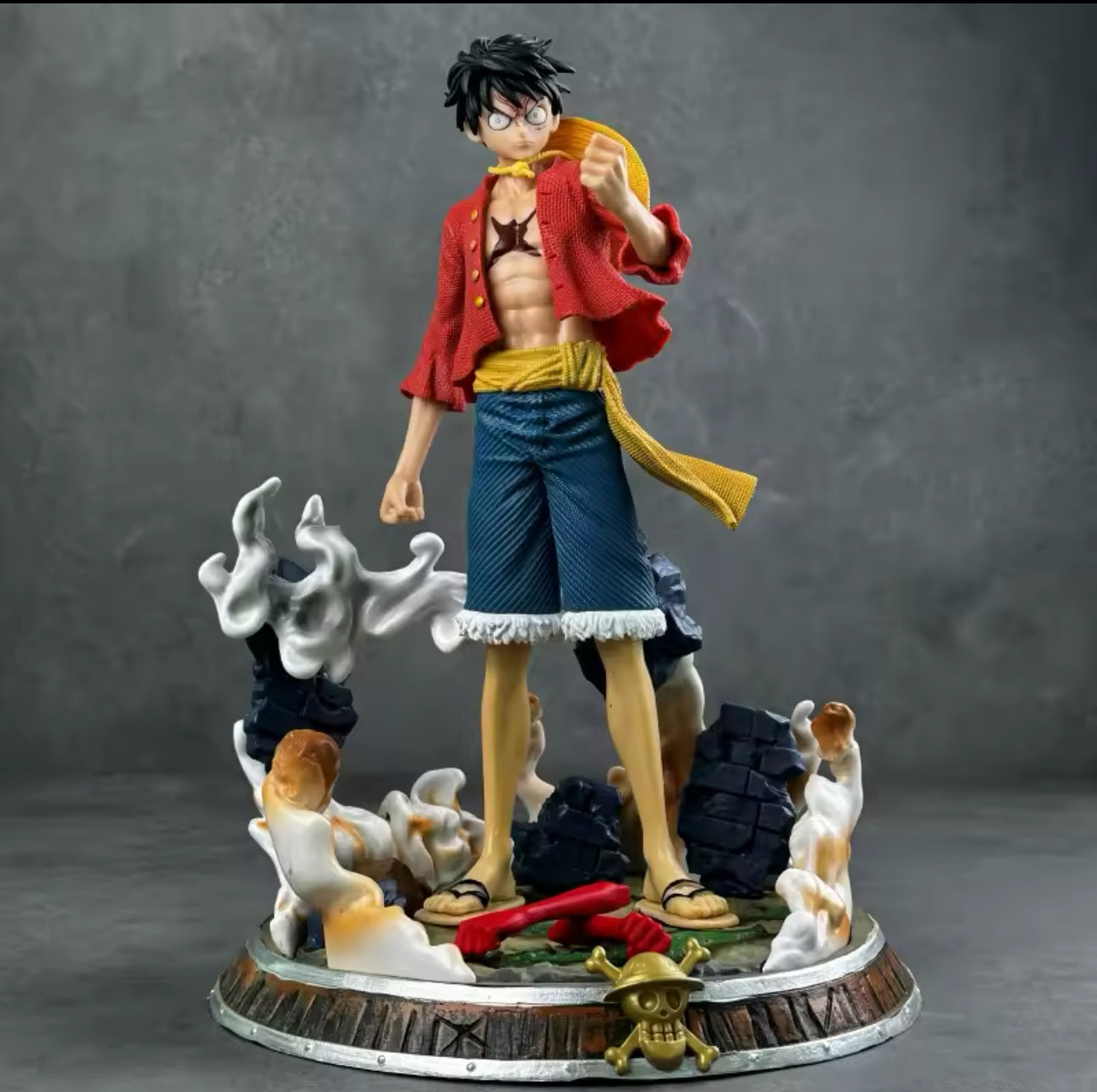 35 cm luffy from one piece anime figure