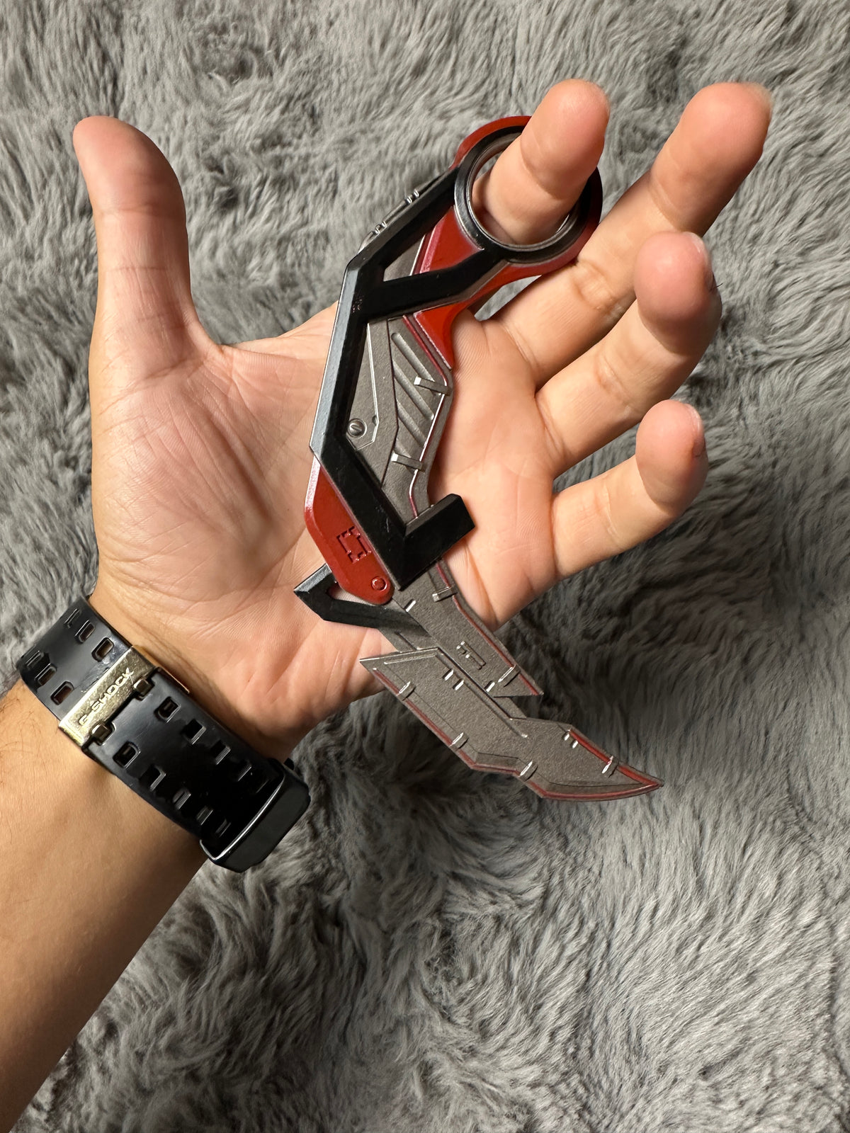 Mechanical Karambit Practice Spinner Toy