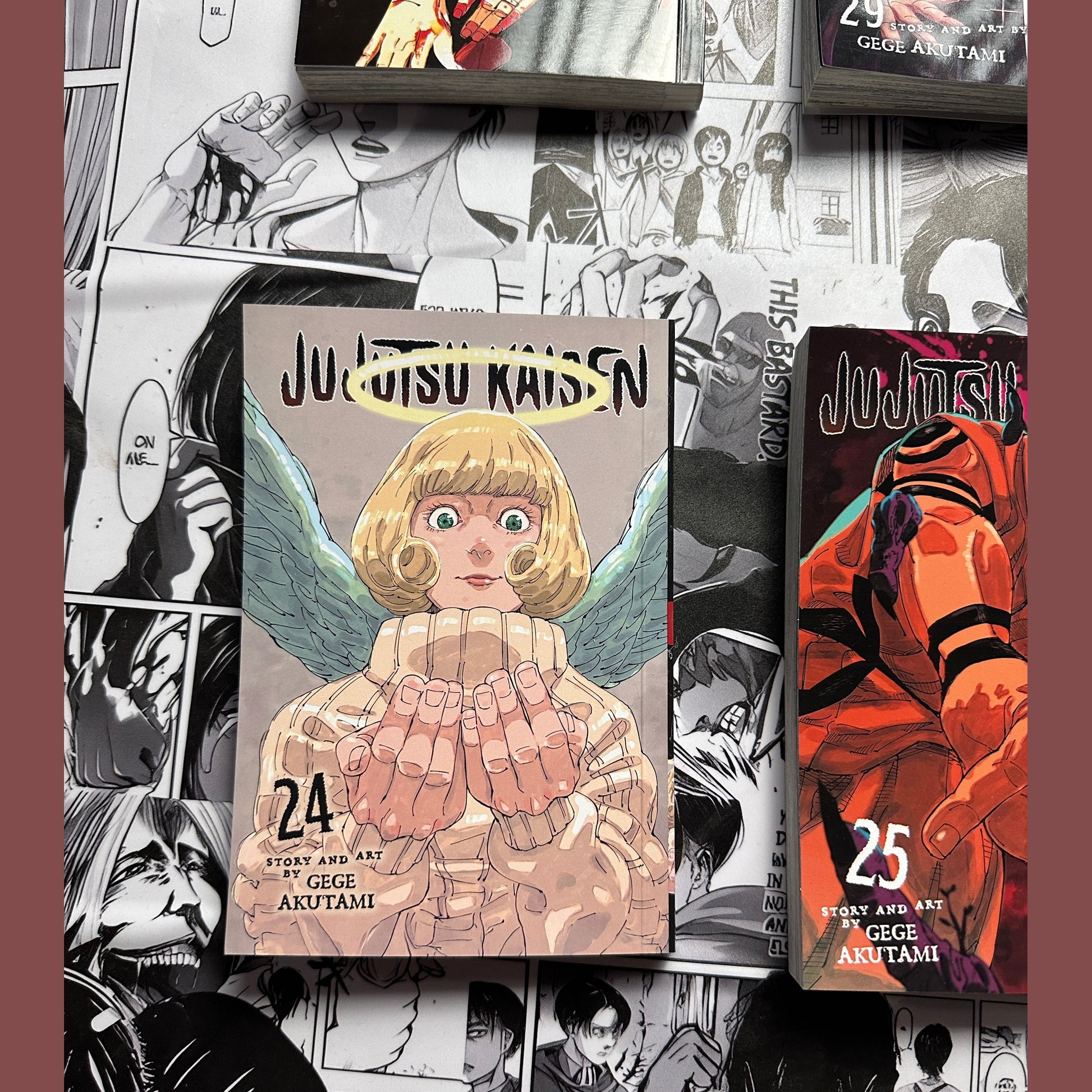 Jujutsukaisen Manga books
