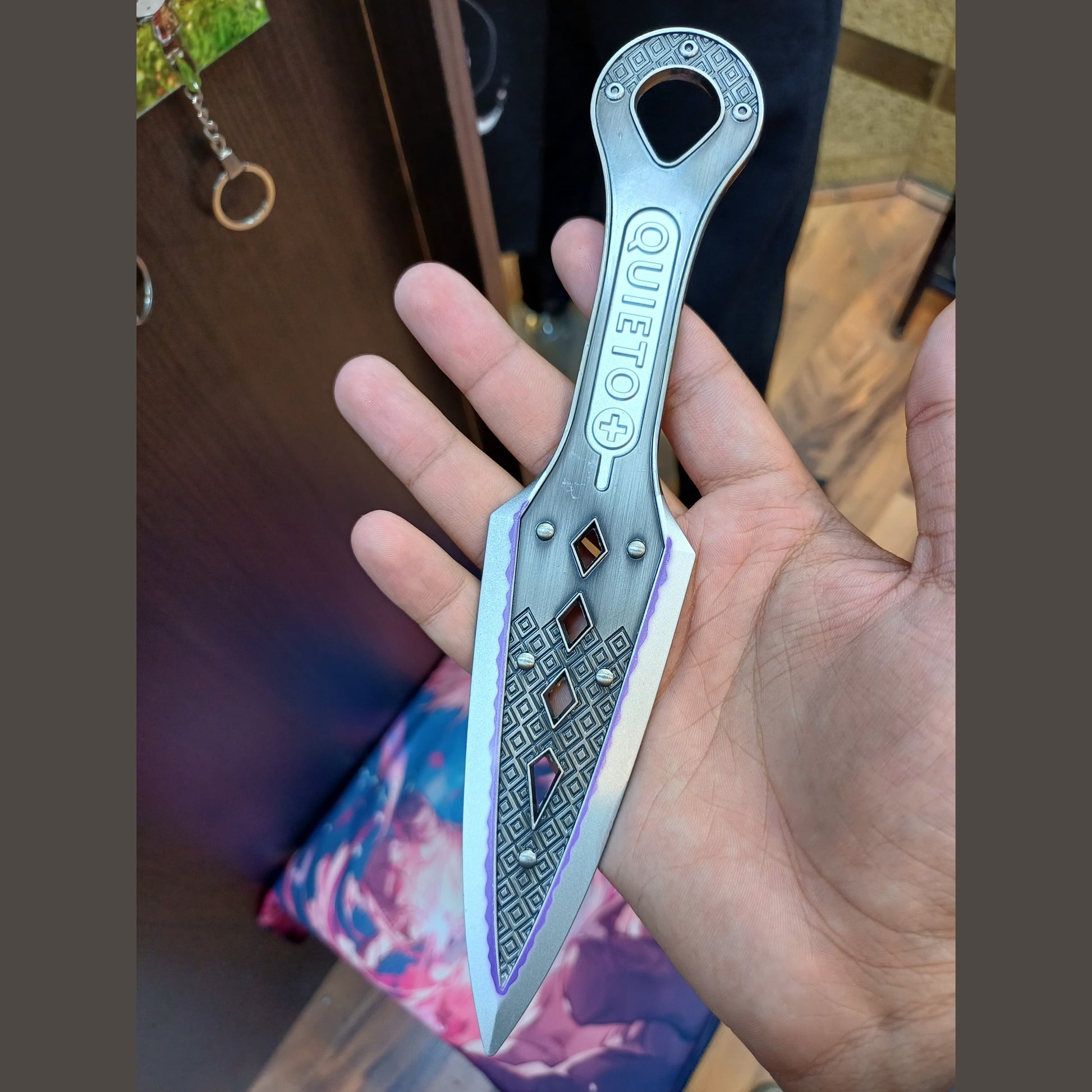 22cm Apex Legends Wraith Kunai Metal Replica