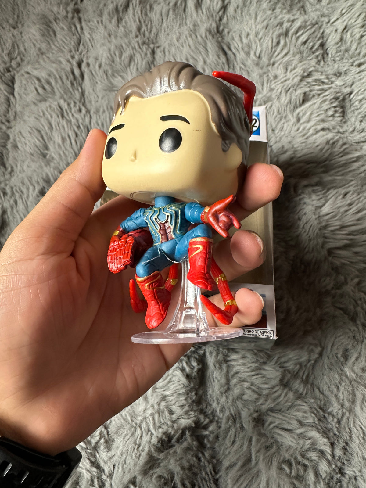 Superhero Web-Slinger Action Figures - Chibi Collectible Toys