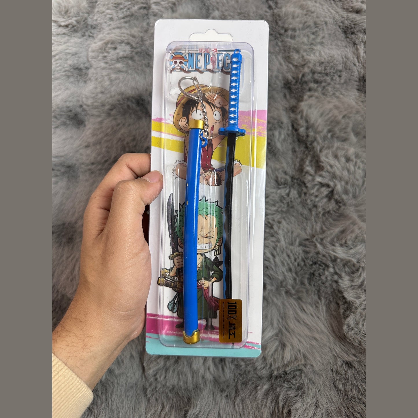 Demon slayer & One piece metal swords 25 cm