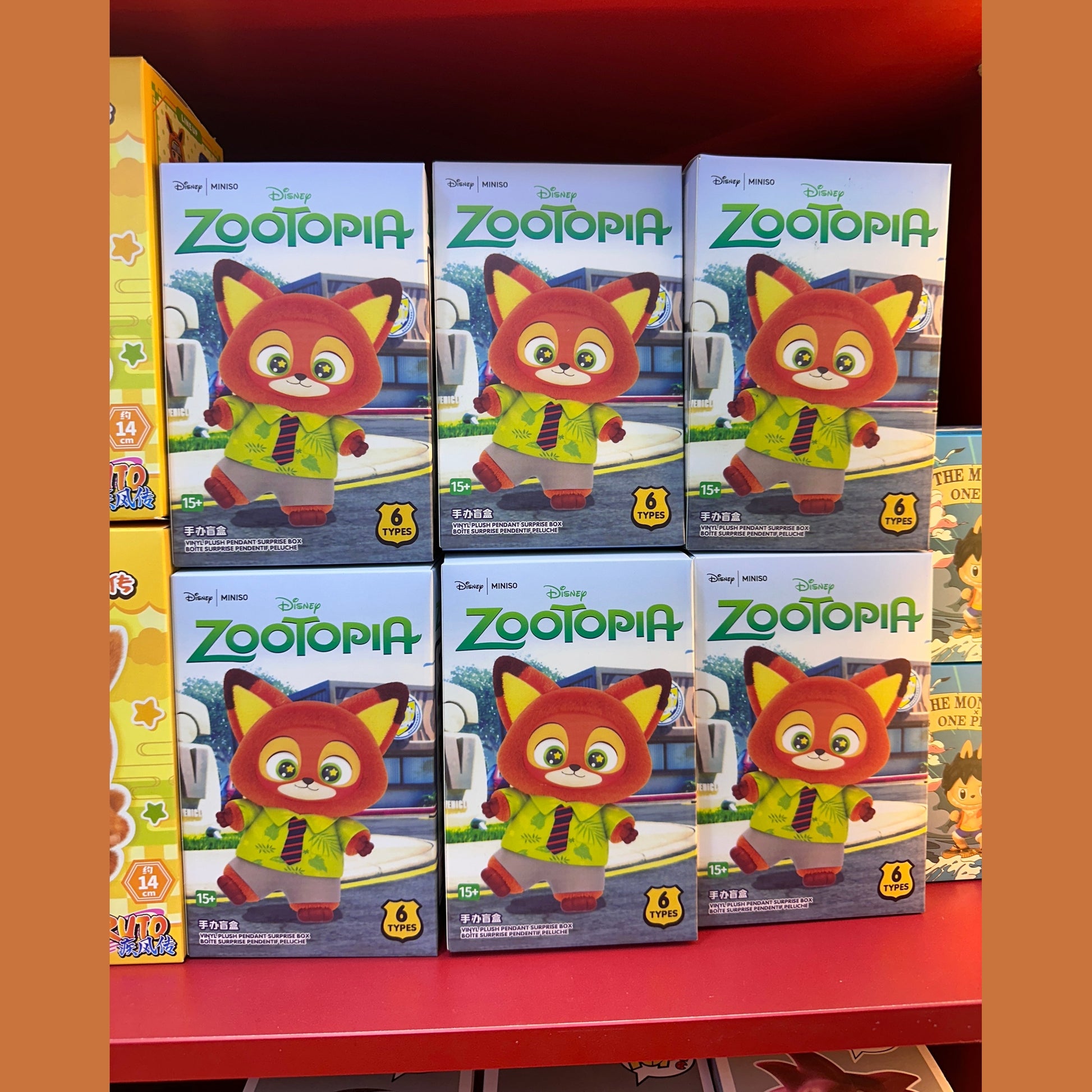 Zootopia blushes | Anime labubu blind box