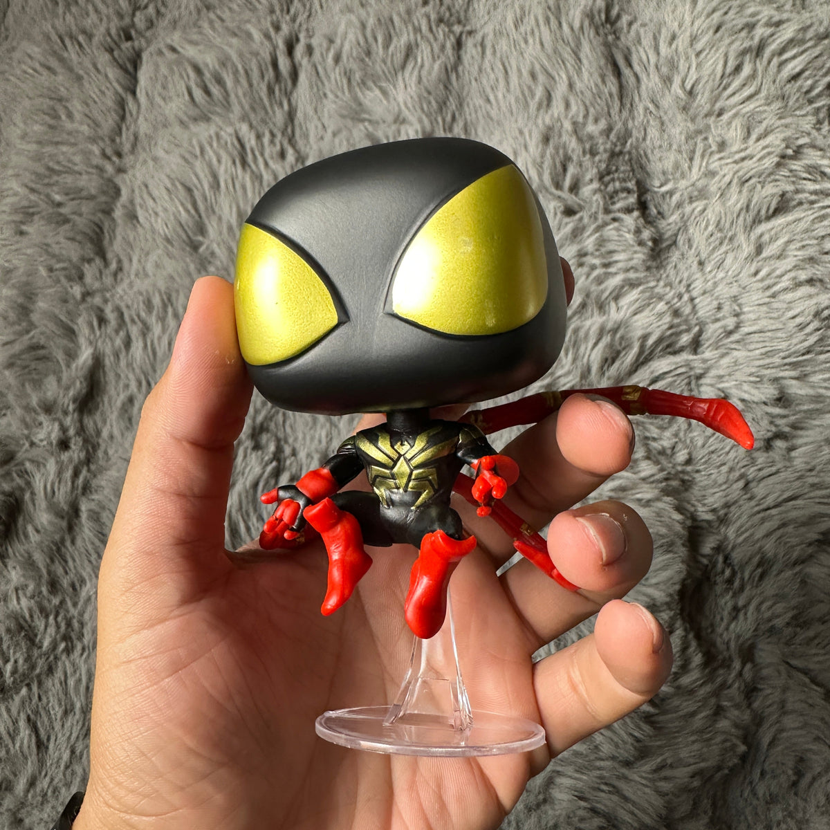 Superhero Web-Slinger Action Figures - Chibi Collectible Toys