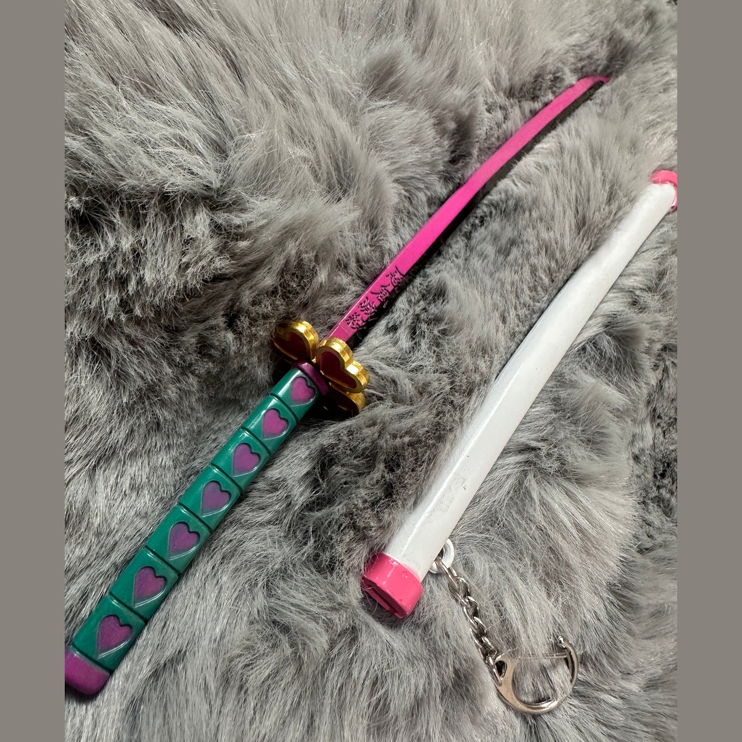 Demon slayer metal swords from one for all anime store 25 cm