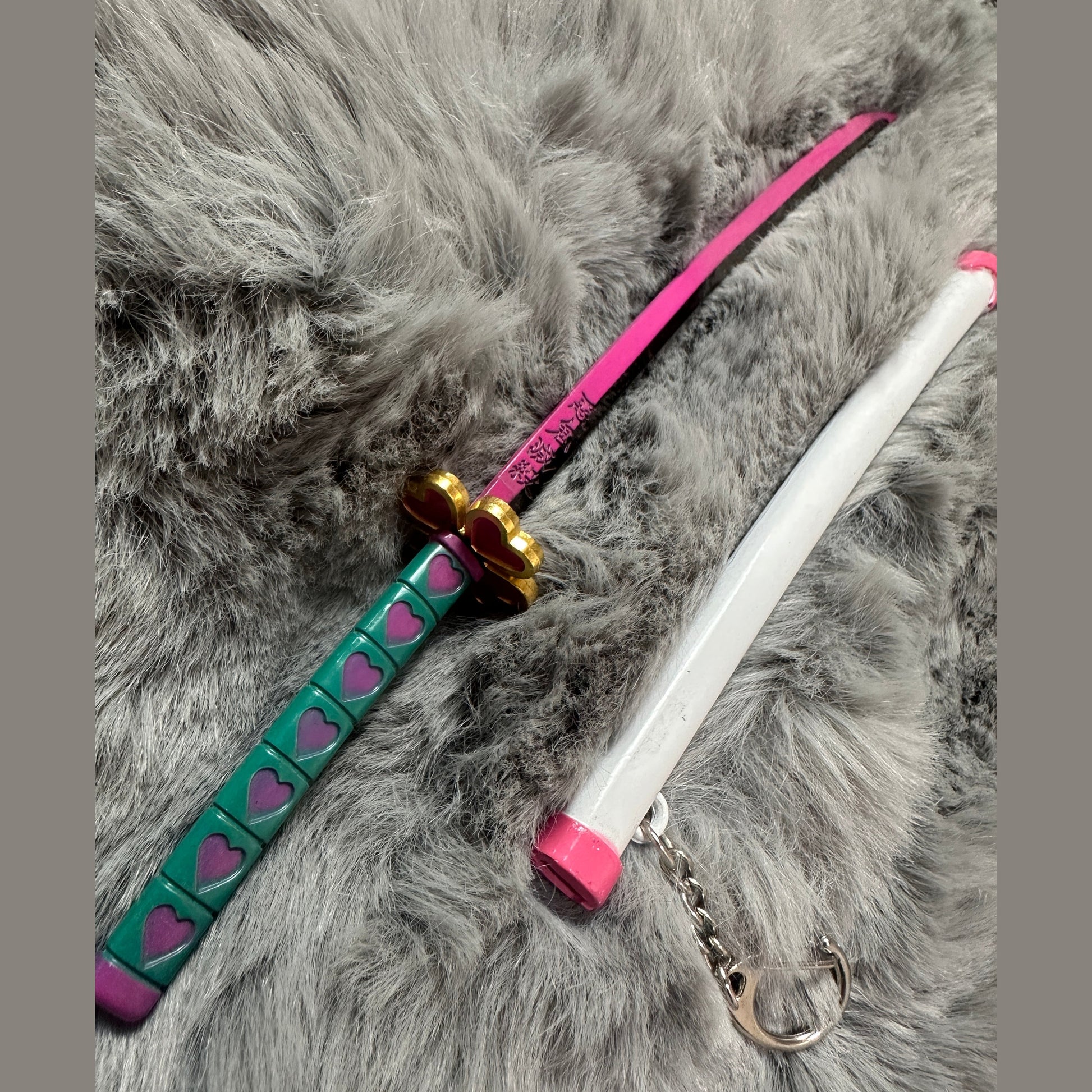 Demon slayer metal swords from one for all anime store 25 cm