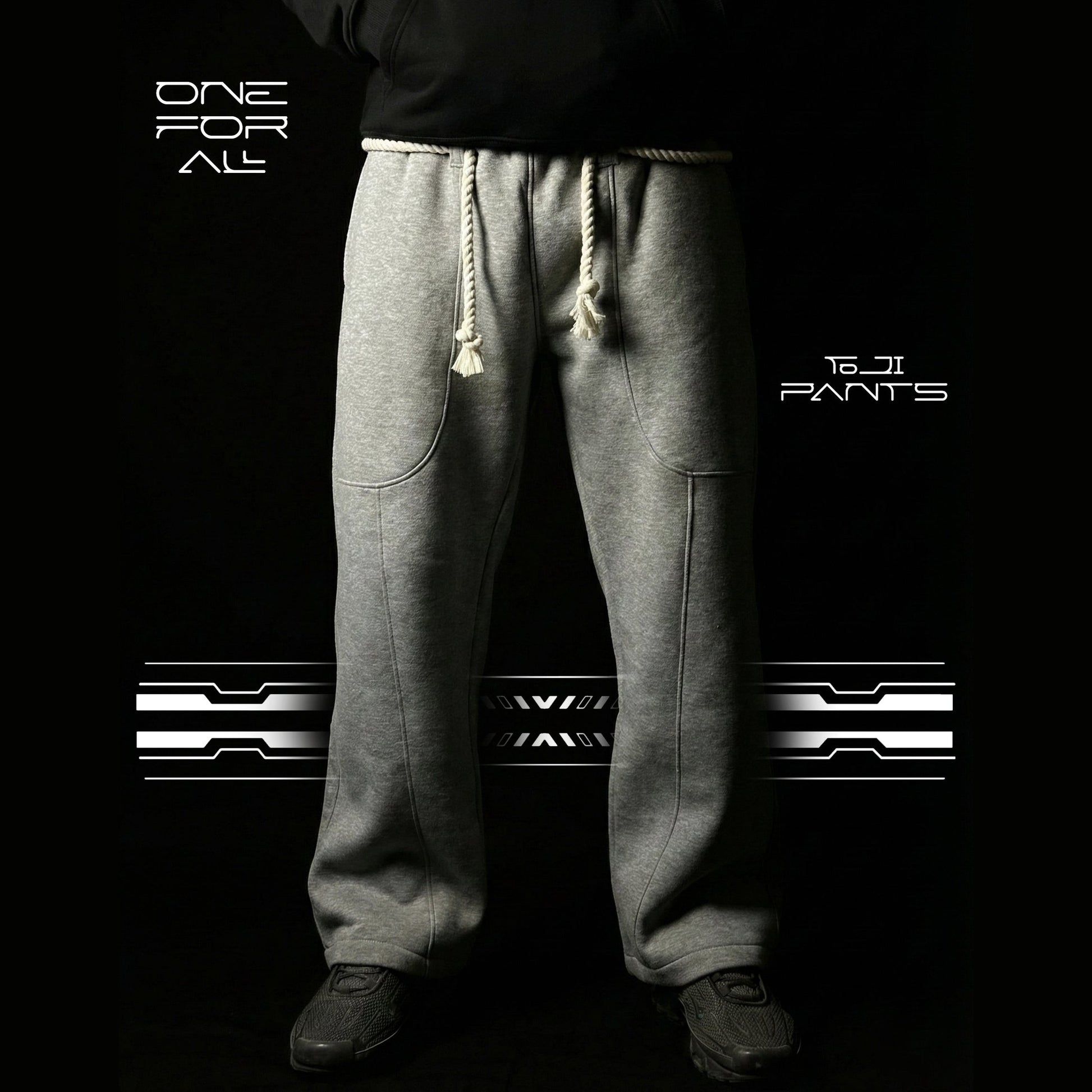 Toji - jujutsukaisen sweetpants | gray