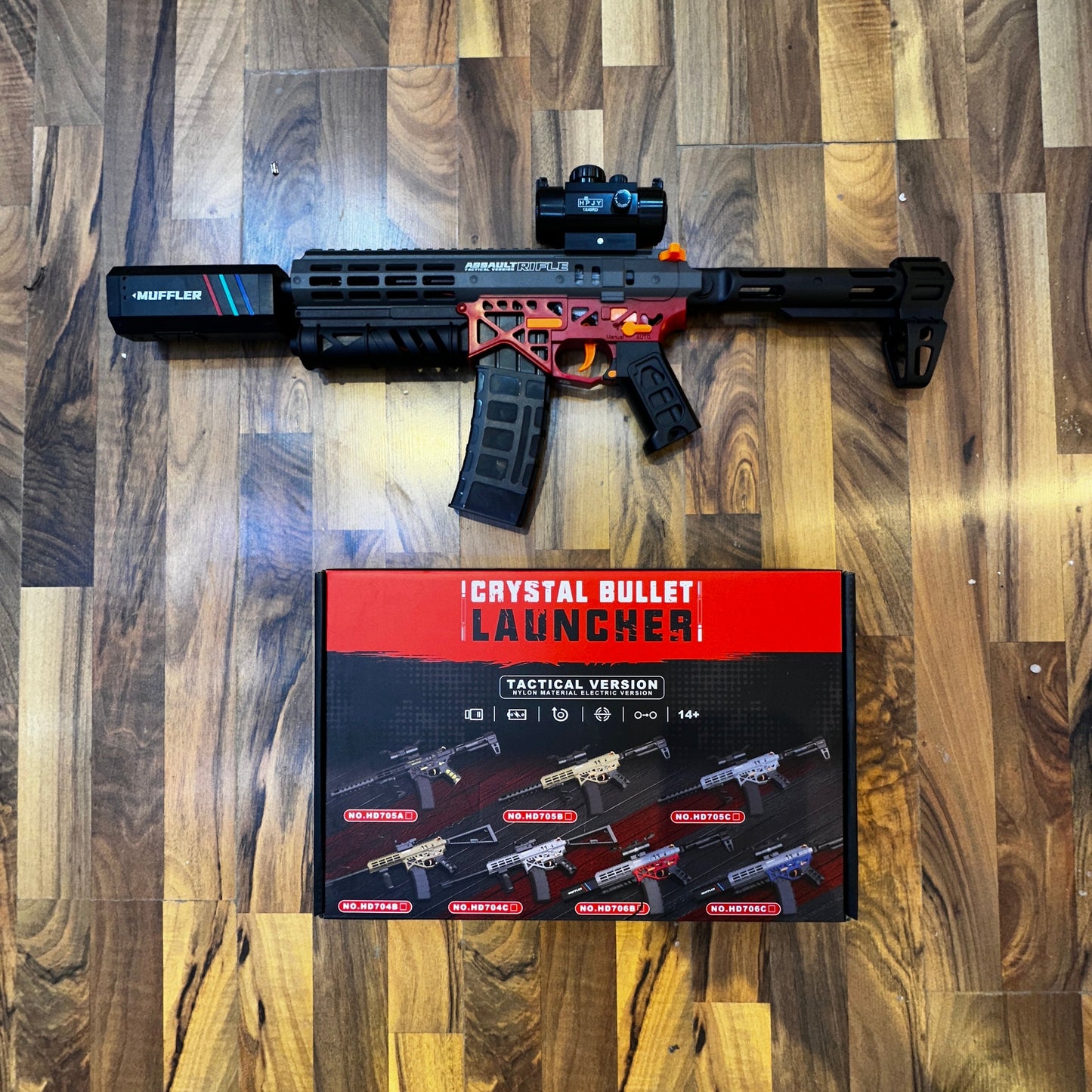 Crystal bullet Launcher