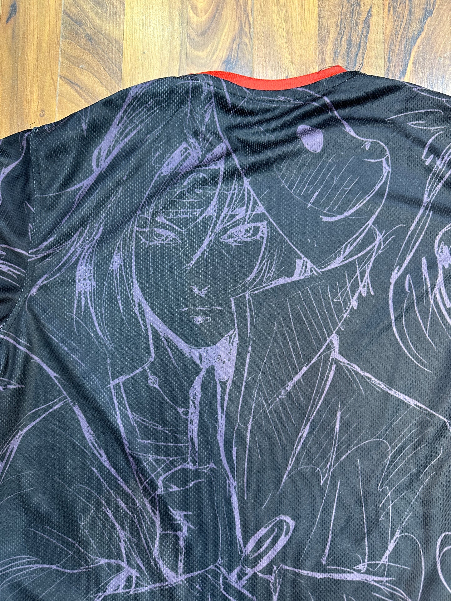 Itachi black new sport t-shirt from one for all anime clothing store