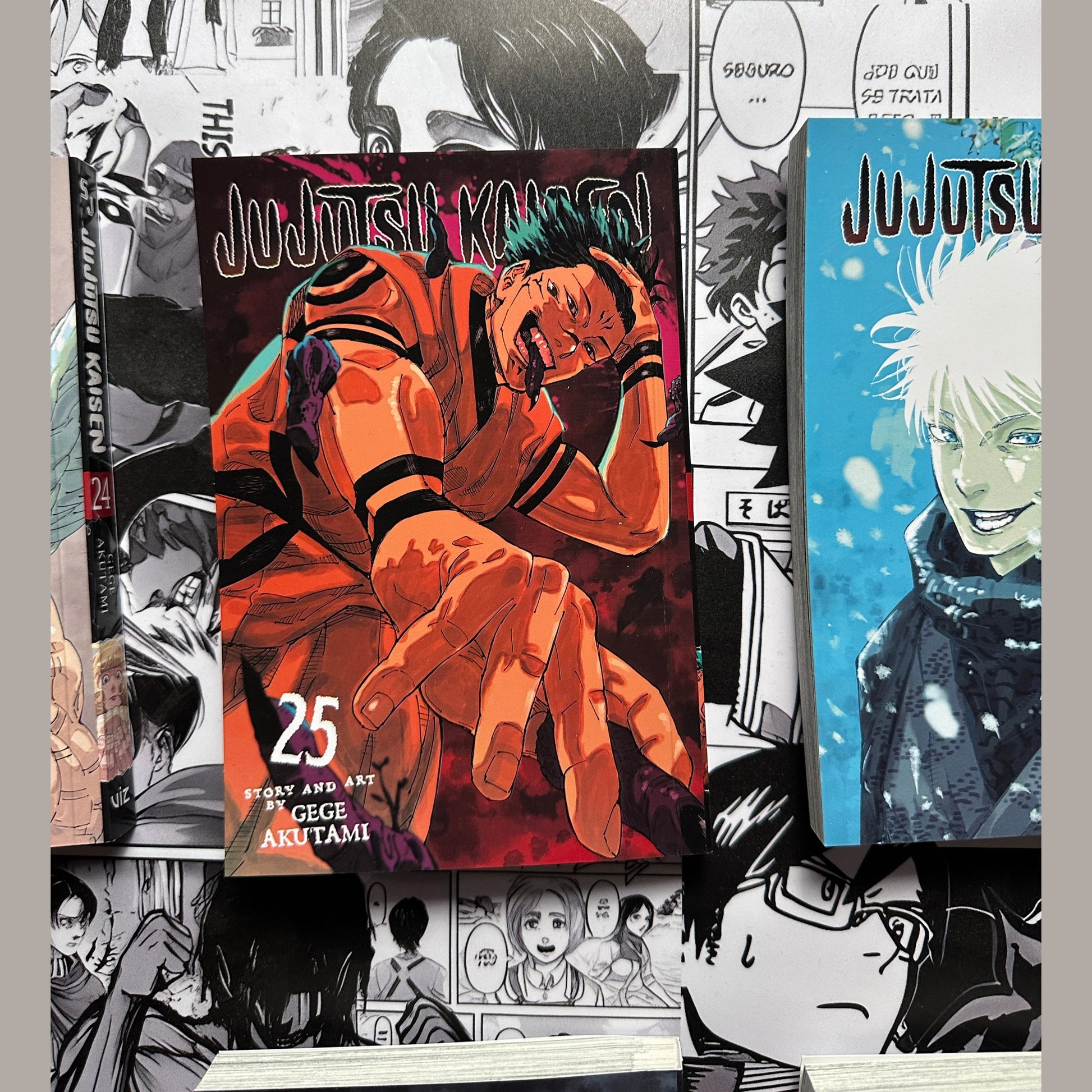 Jujutsukaisen Manga books
