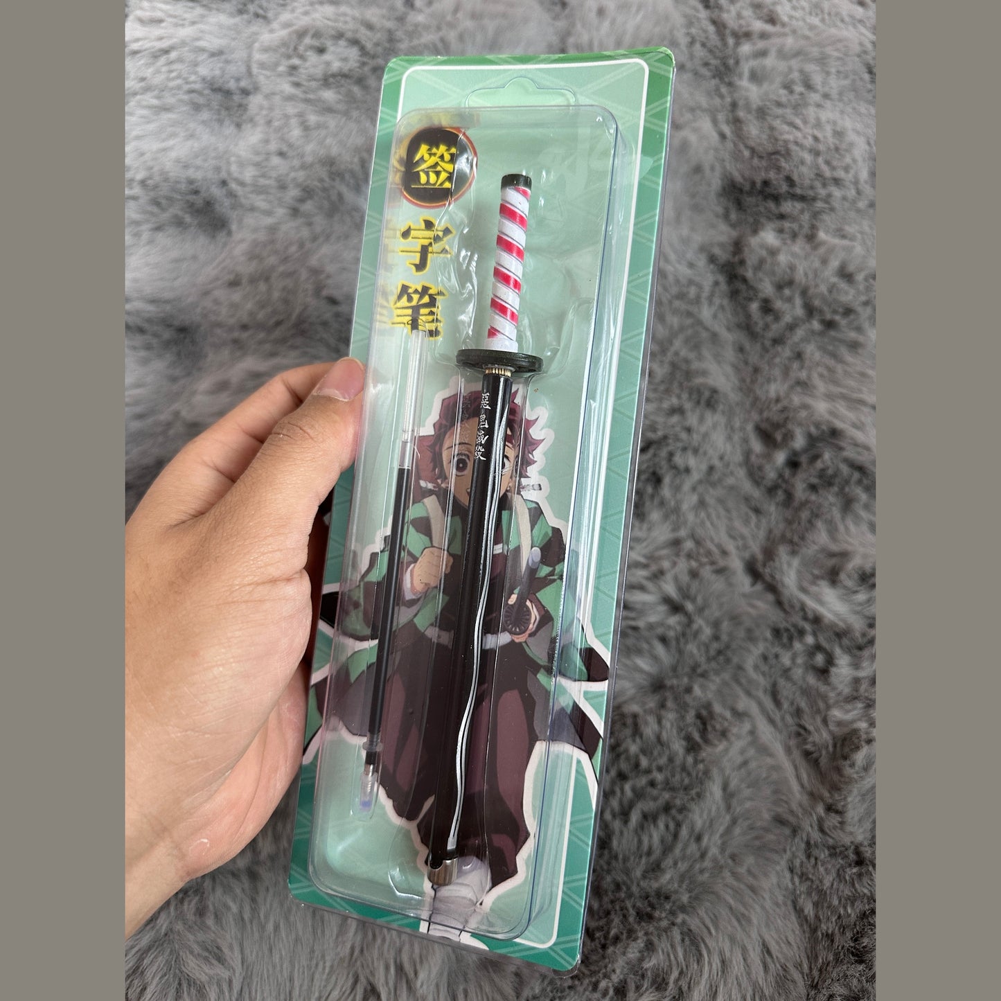 Demon slayer swords metal pen