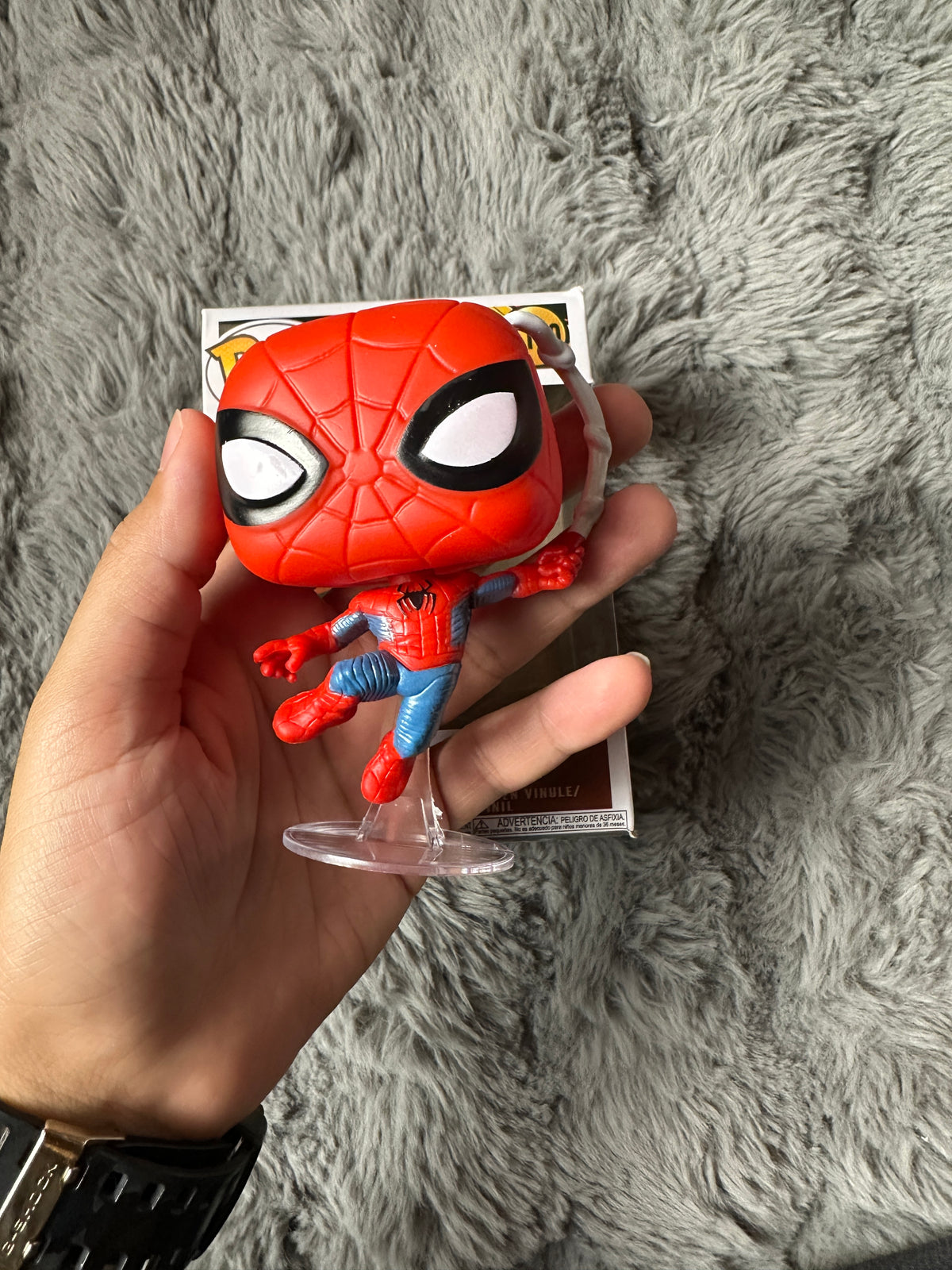 Superhero Web-Slinger Action Figures - Chibi Collectible Toys
