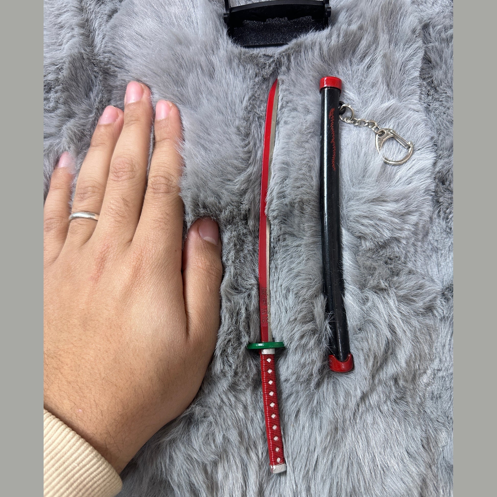 Demon slayer metal swords from one for all anime store 25 cm