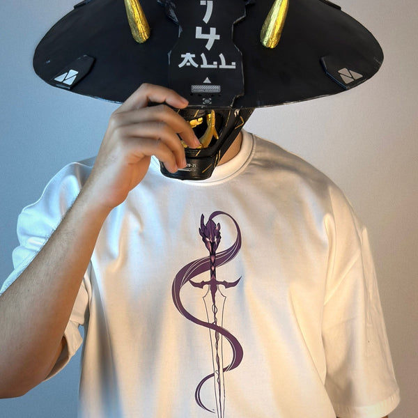 Solo leveling white t-shirt from one for all anime clothing store