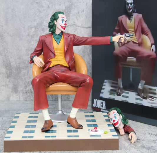 DC Joaquin Phoenix The clown Second Dimensional Figure VC Collection Model Toys Gifts The Joker The Dark Knight Heath Ledger