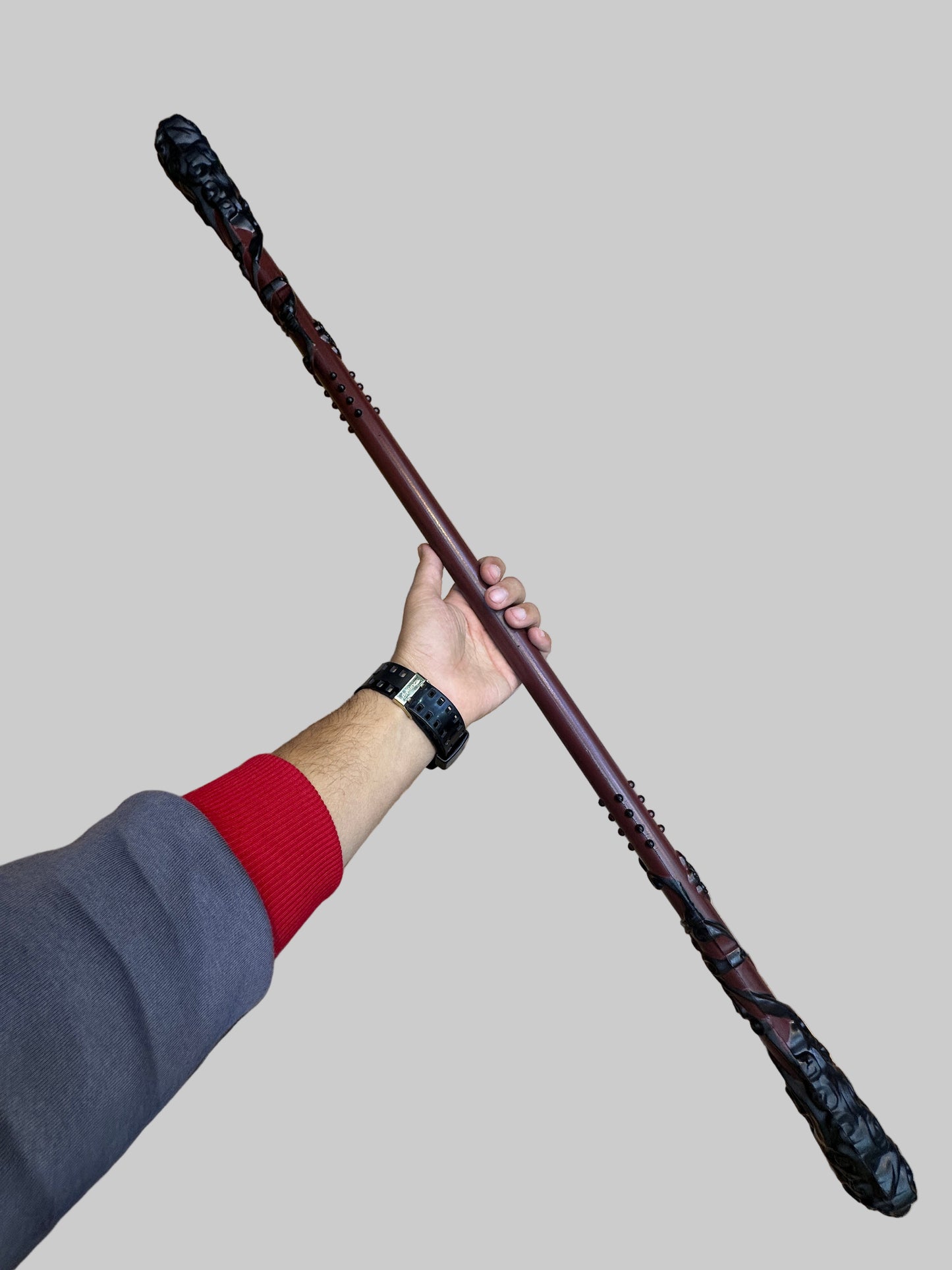 Pu 100cm black myth wukong staff l anime weapons