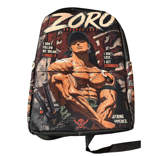 Zoro one piece king of hill backpack