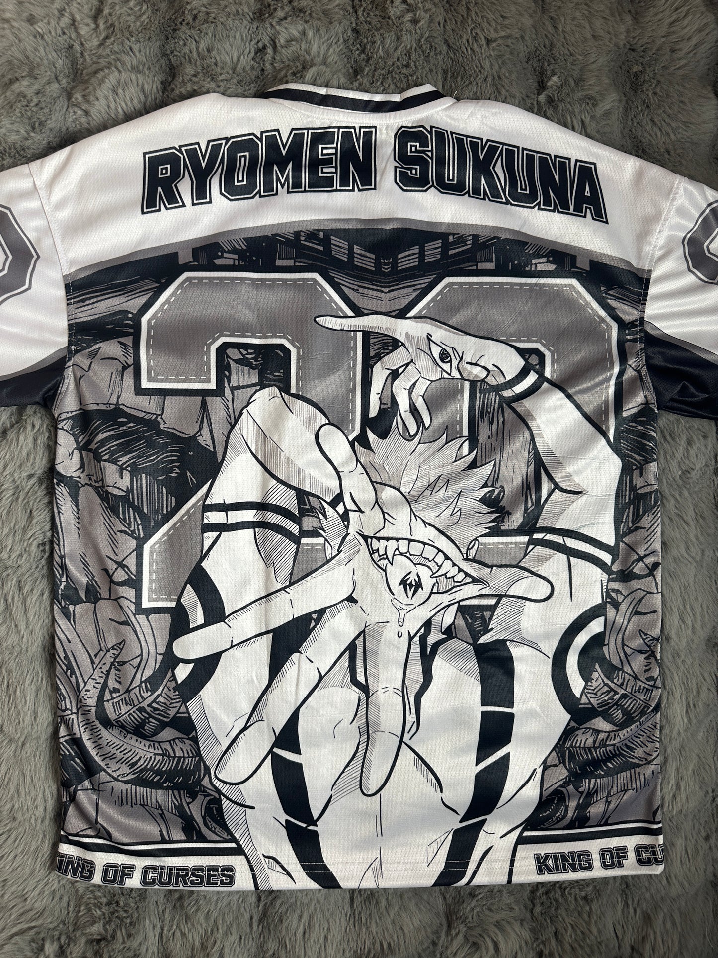 Sukuna basketball jersey |jujutsukaisen t-shirt