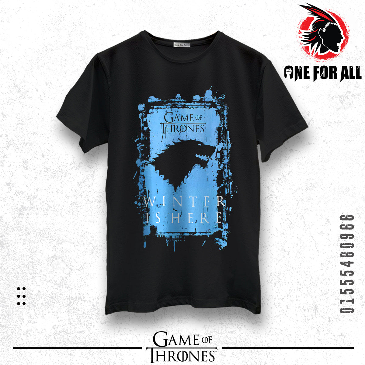 Game of Thrones t-shirt from One For All