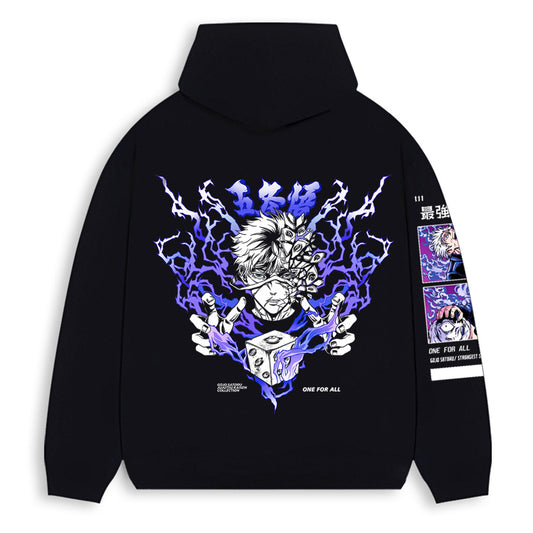 Gojo - jujutsu kaisen Black| Anime Hoodies Egypt
