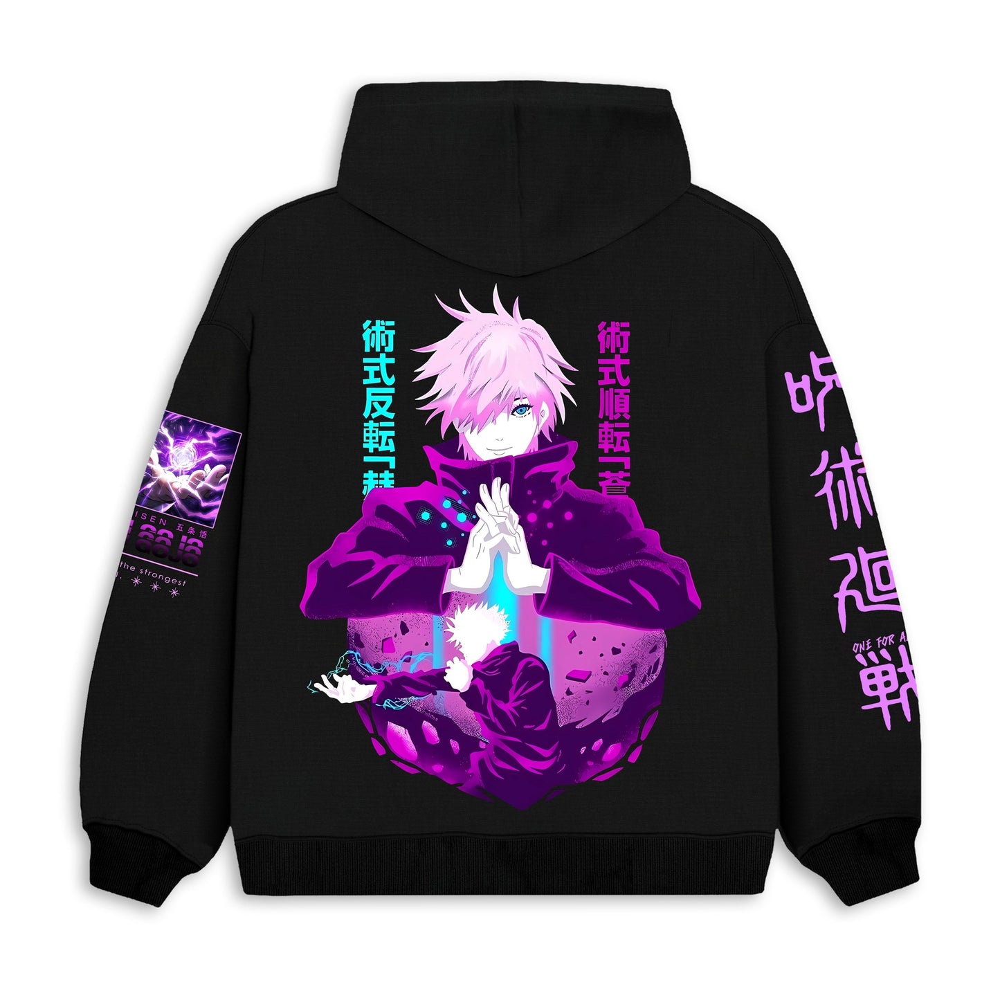 Gojo 2023- jujutsu kaisen Black| Anime Hoodies Egypt