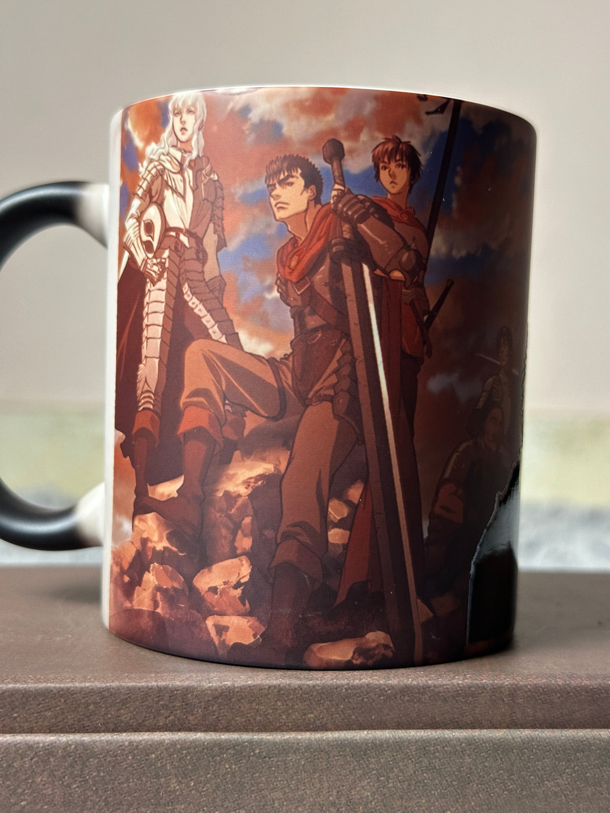 Berserk Guts Magic Mug Heat React