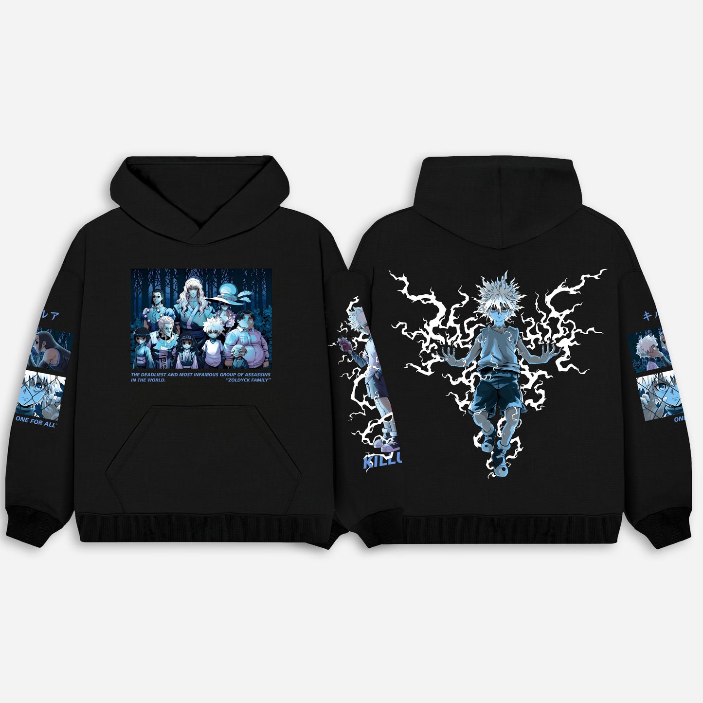 Killua Zoldyic Electrec-HxH hoodie