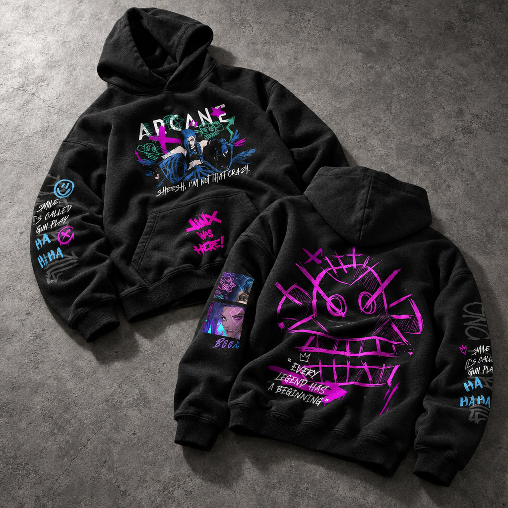 Loose Cannon Rebel Graphic Black Pullover Hoodie - Ultra-Heavyweight Egyptian Cotton Fleece Steampunk Gaming Streetwear Hoodie Egypt