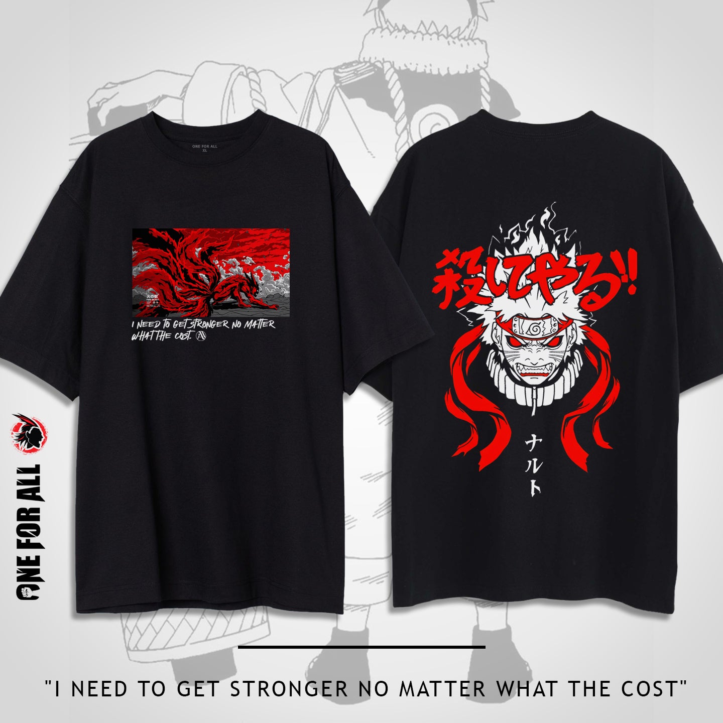 Naruto red design from ONE FOR ALL