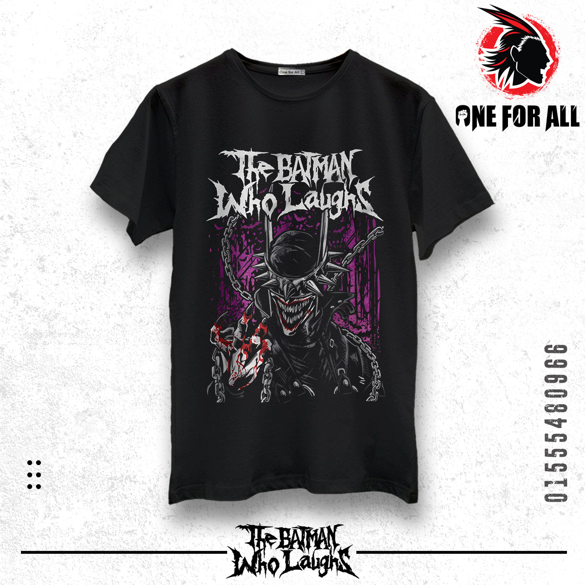 Comics Joker t-shirt from One For All