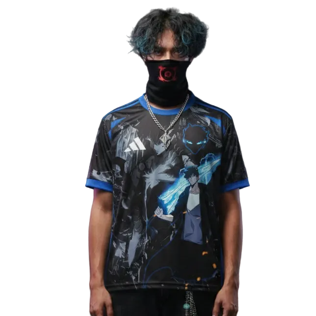 Solo leveling sung Jin woo t-shirt from one for all anime clothing store