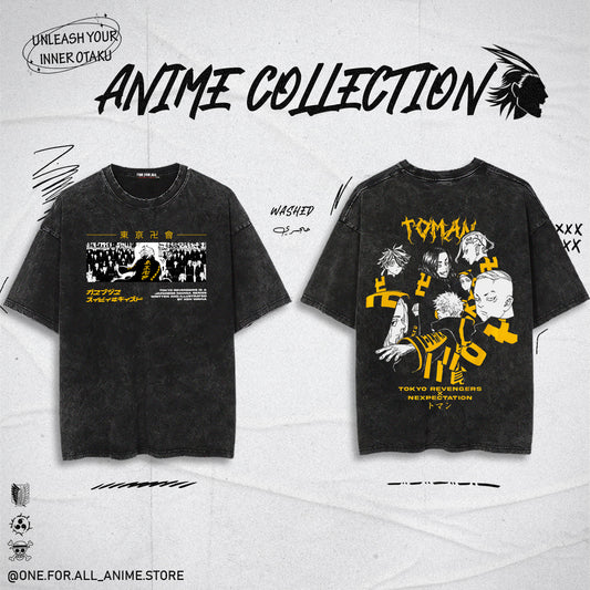 Tokyo Revengers rocked t-shirt from ONE FOR ALL