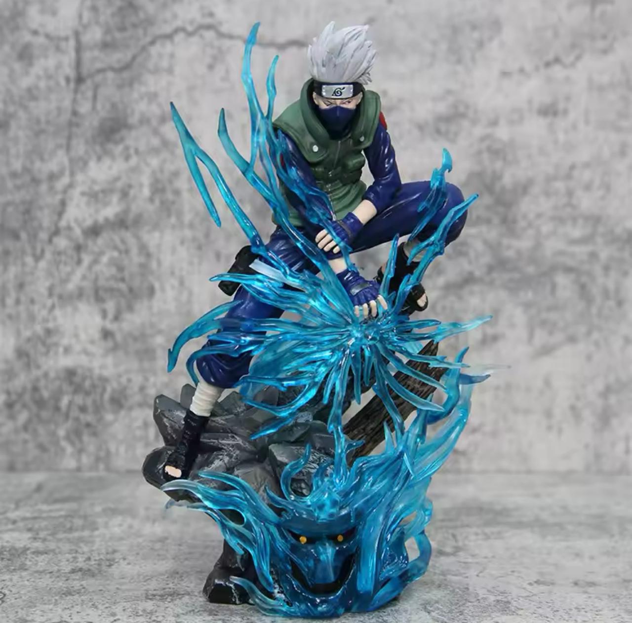 24cm Naruto Anime Action Figurine Hatake Kakashi Figuras Pvc Model Doll Decoration Model Statue Collection Toys Birthday Gift