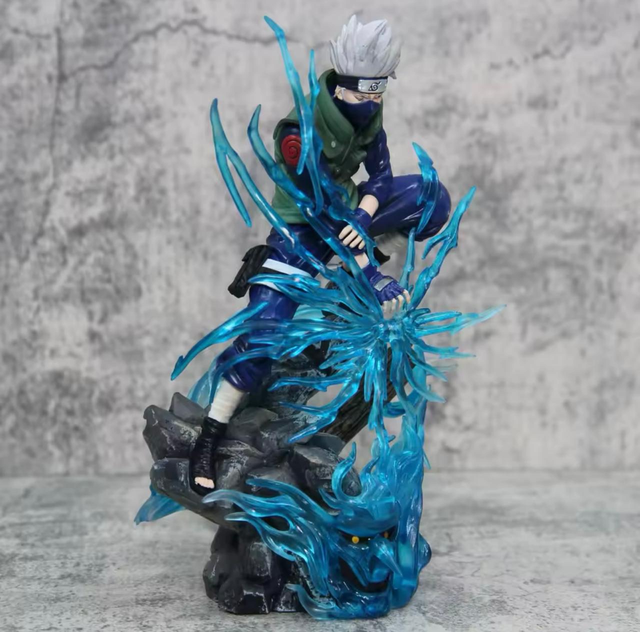 24cm Naruto Anime Action Figurine Hatake Kakashi Figuras Pvc Model Doll Decoration Model Statue Collection Toys Birthday Gift